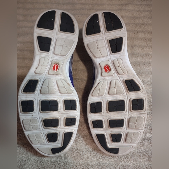 Nike Lunar MTRL + 522346-005 Womens Running Training Shoes Purple Grey Size 10.5 - Picture 9 of 11